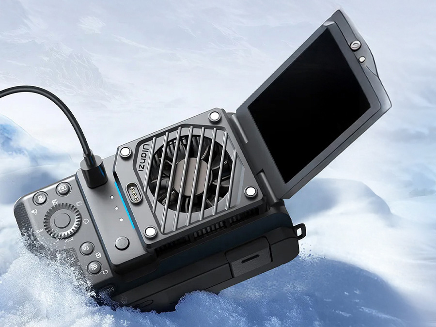 Wentylator chłodzący Ulanzi CU01 Kit do aparatów bezlusterkowych