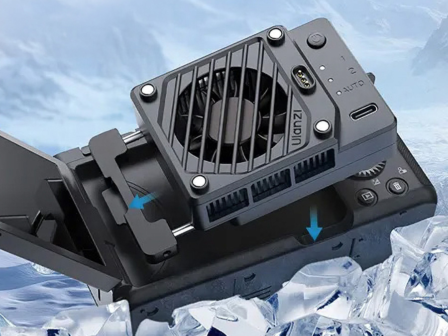 Wentylator chłodzący Ulanzi CU01 Kit do aparatów bezlusterkowych