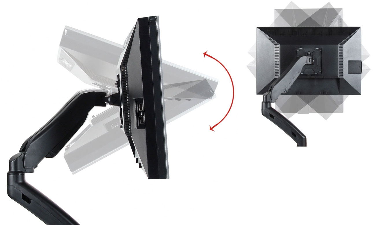 ART L-16GD VESA-Montage