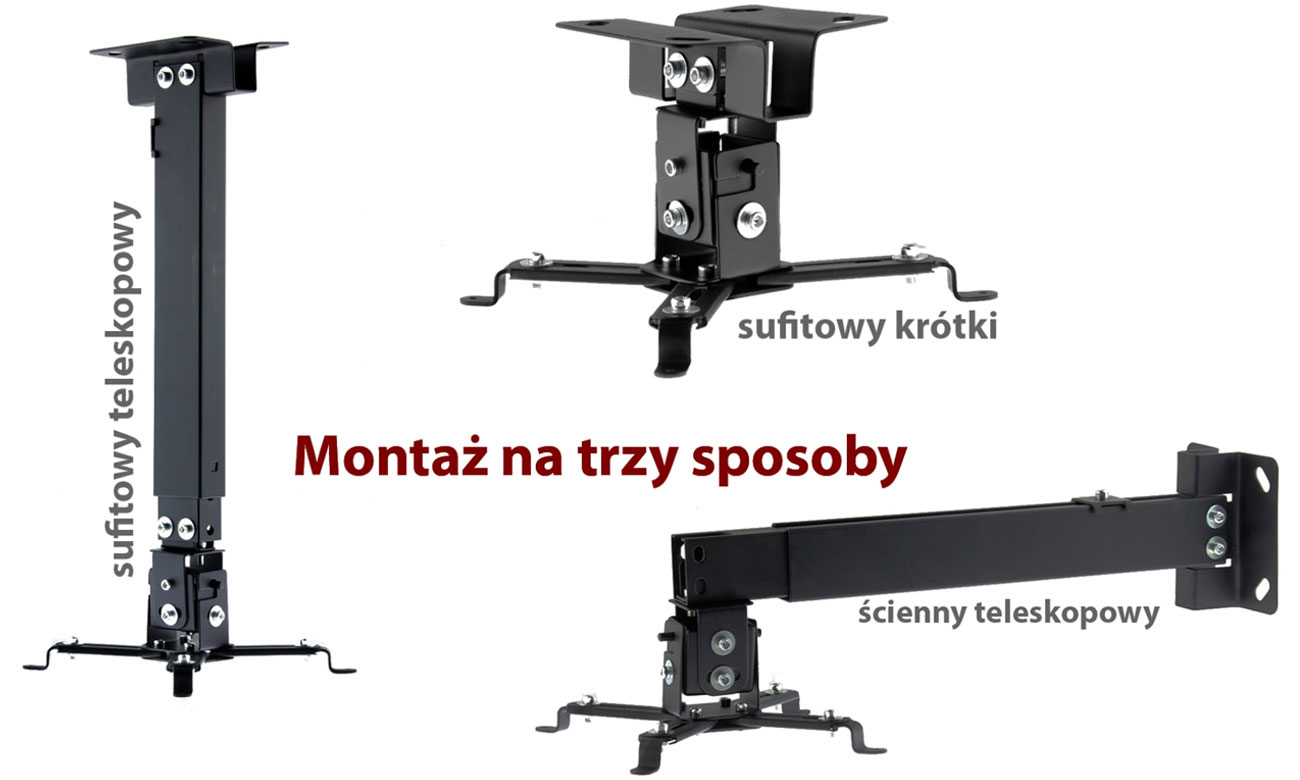 2-in-1 Decken- und Wandhalterung für Projektor ART P-108