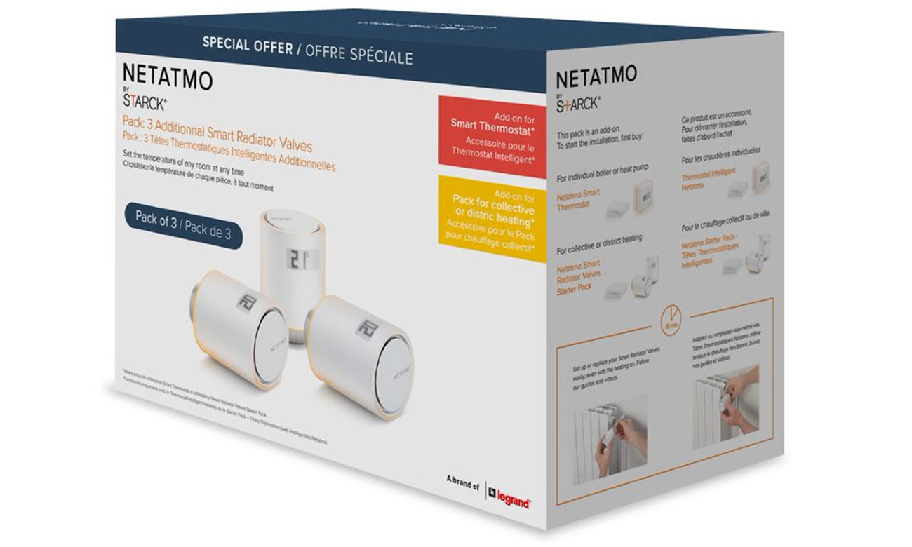 Netatmo VALVES Thermostat