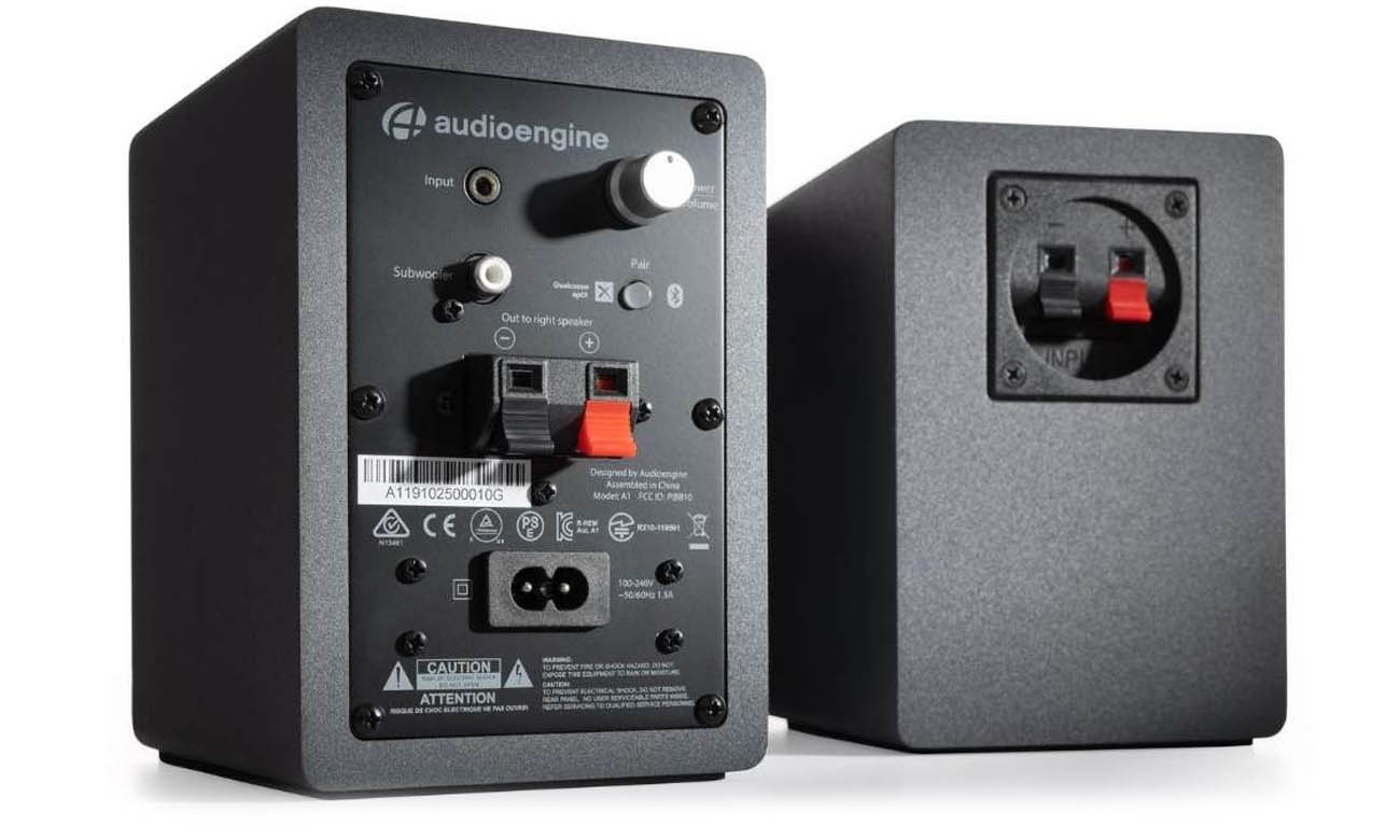 Bluetooth 5.0 in den Audioengine A1 Lautsprechern