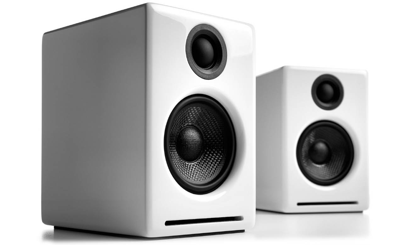 Kabellose Regallautsprecher Audioengine A2+ BT Weiß