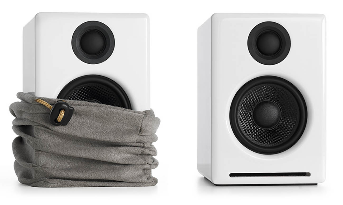 Komponenten höchster Qualität in den Audioengine A2+ BT Lautsprechern