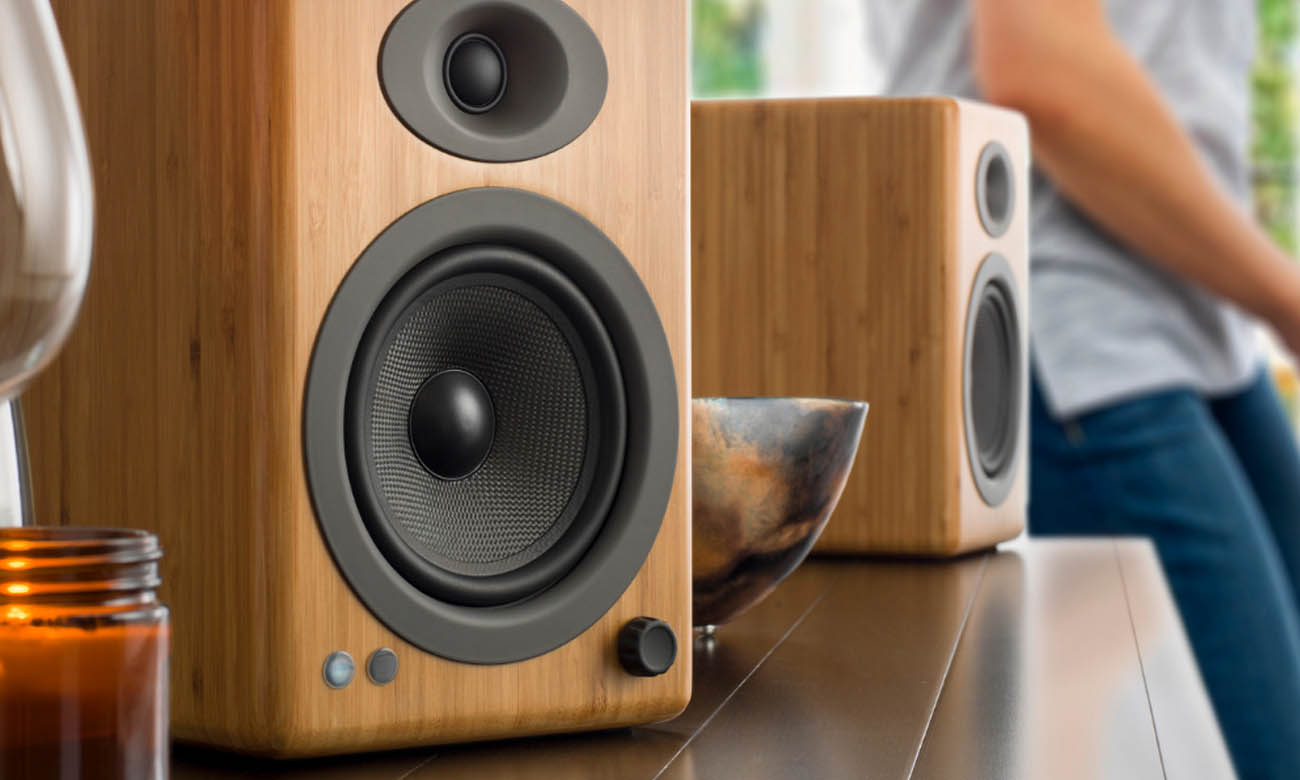 Komponenten höchster Qualität in den Audioengine A5+BT Lautsprechern