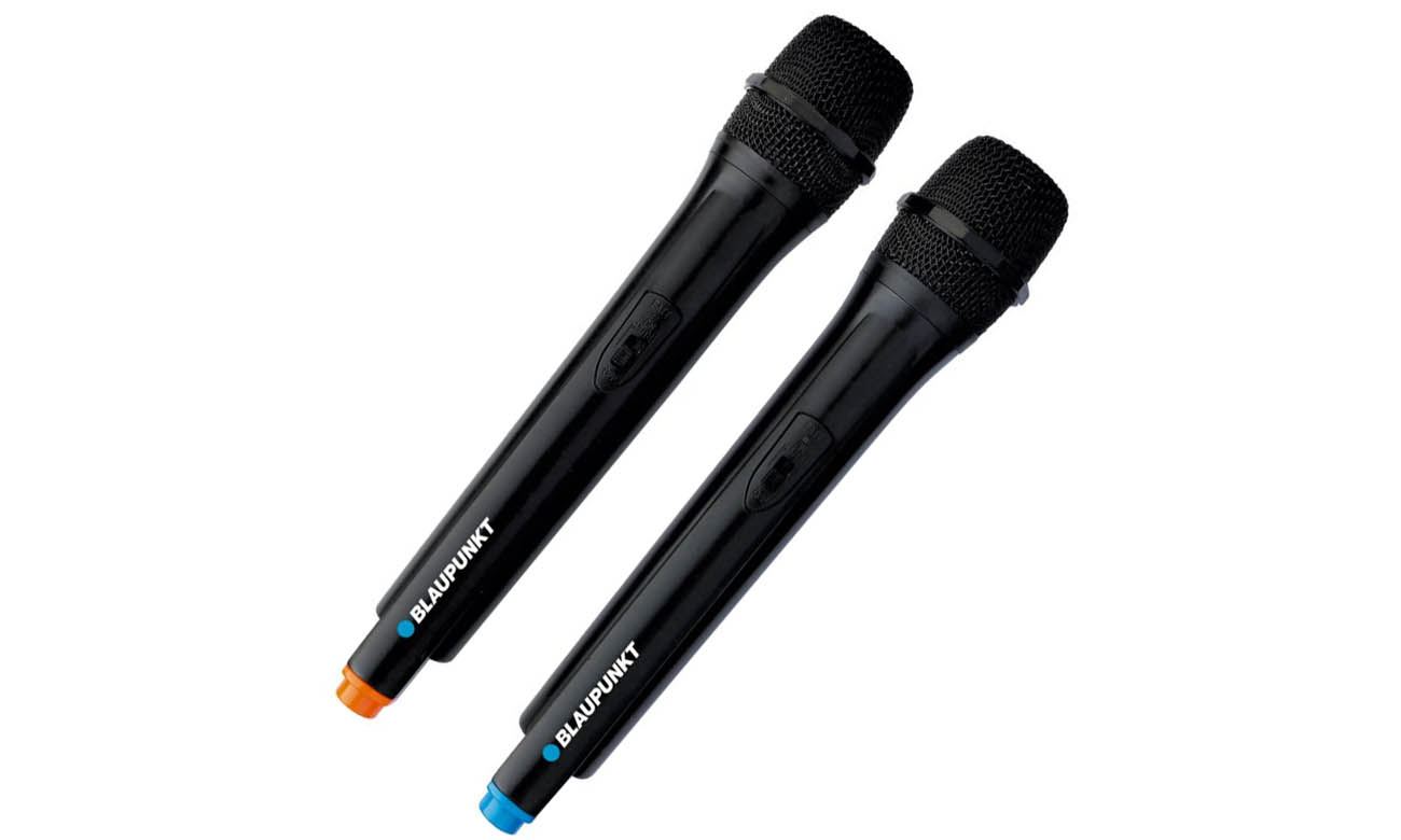 Karaoke-Funktion im Blaupunkt PartyBox PB12DB