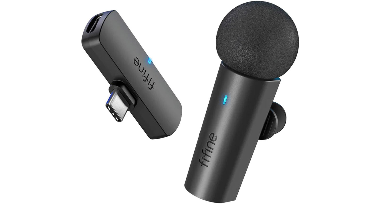 M6 lavalier microphone wireless 2.4GHZ