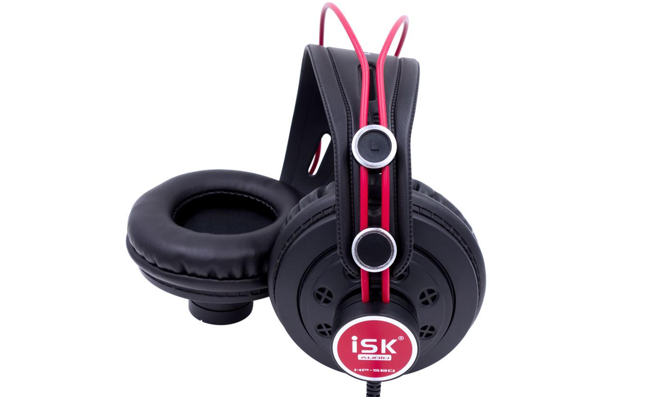 Budowa słuchawek nausznych ISK HP-580