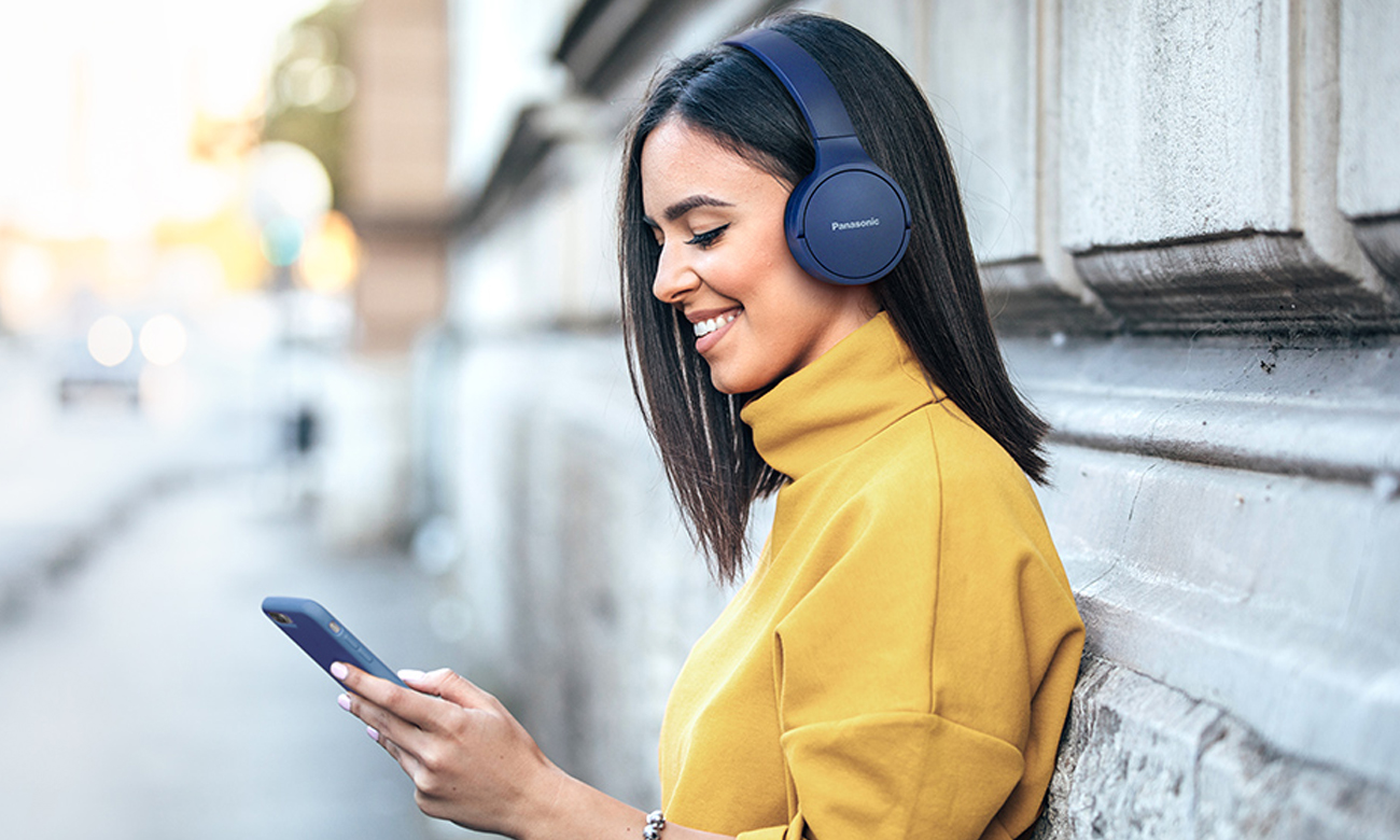 Drahtlose Over-Ear-Kopfhörer Panasonic RB-HF420BE Blau