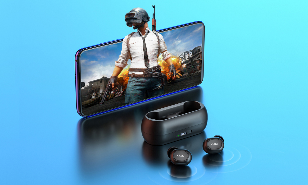 Kabellose Kopfhörer QCY T1C TWS