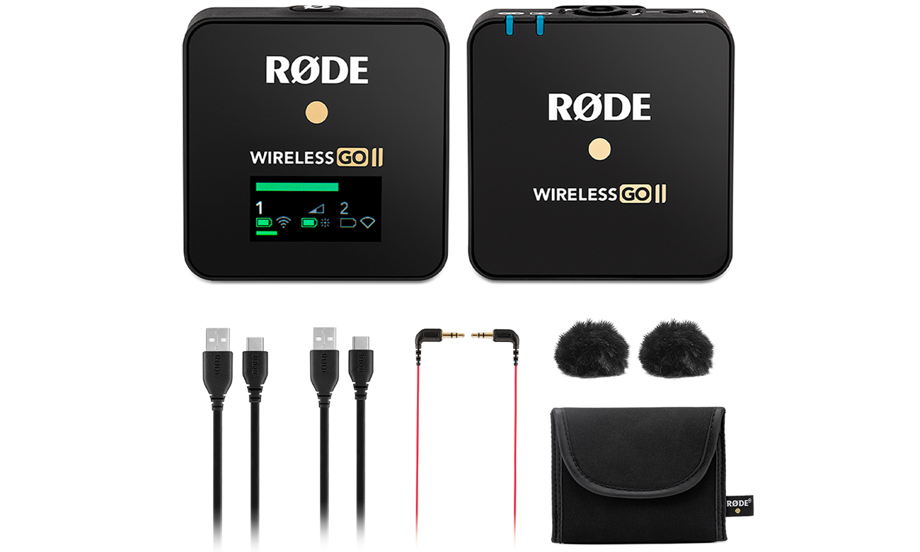 Drahtloses Mikrofonsystem Rode Wireless Go II Single