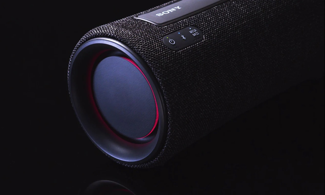 Efekty świetlne, współpraca z aplikacją i łączność bezprzewodowa w Sony SRS-XG300