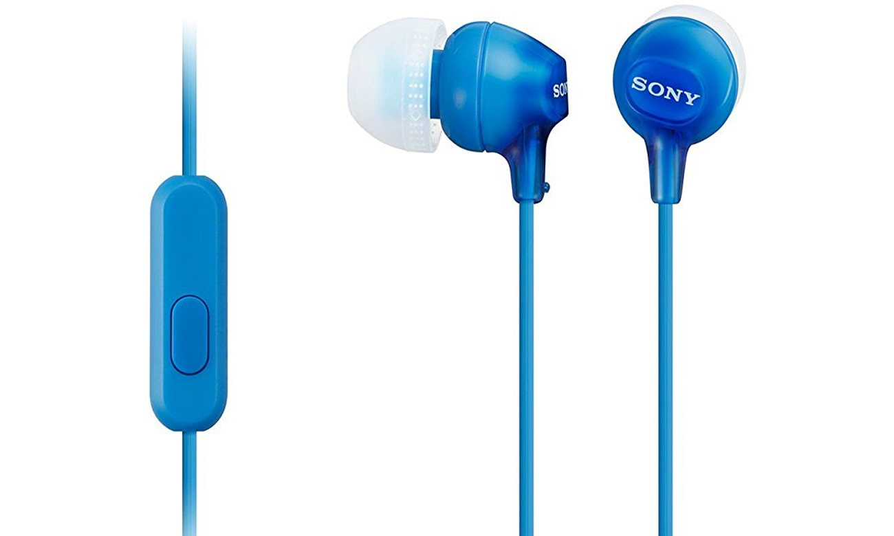 Słuchawki nauszne Sony MDR-EX15APL niebieskie