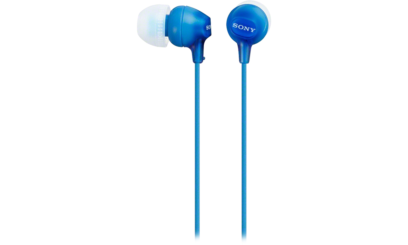 Kabelgebundene Sony MDR-EX15LP Kopfhörer Blau