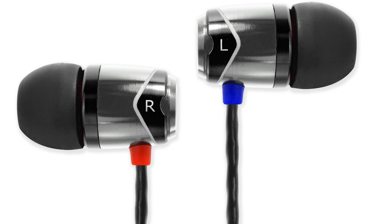 Kabelgebundene Kopfhörer SoundMagic E10 Silber-Schwarz