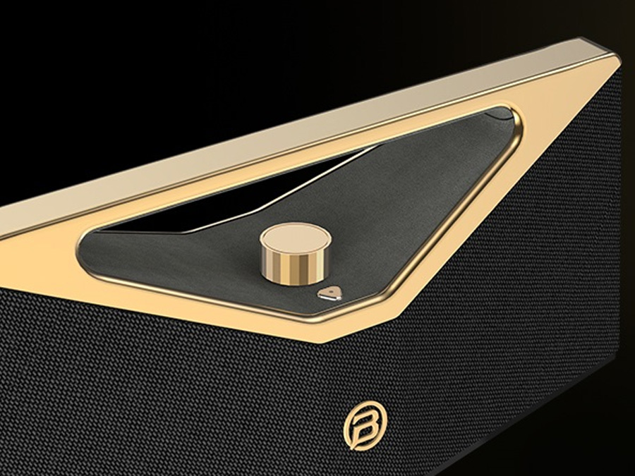 Tragbarer Lautsprecher Bugani Brief Pro Blue Orange