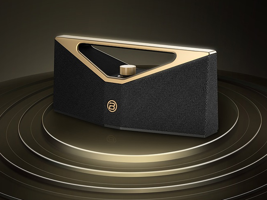 Tragbarer Lautsprecher Bugani Brief Pro Blue Orange