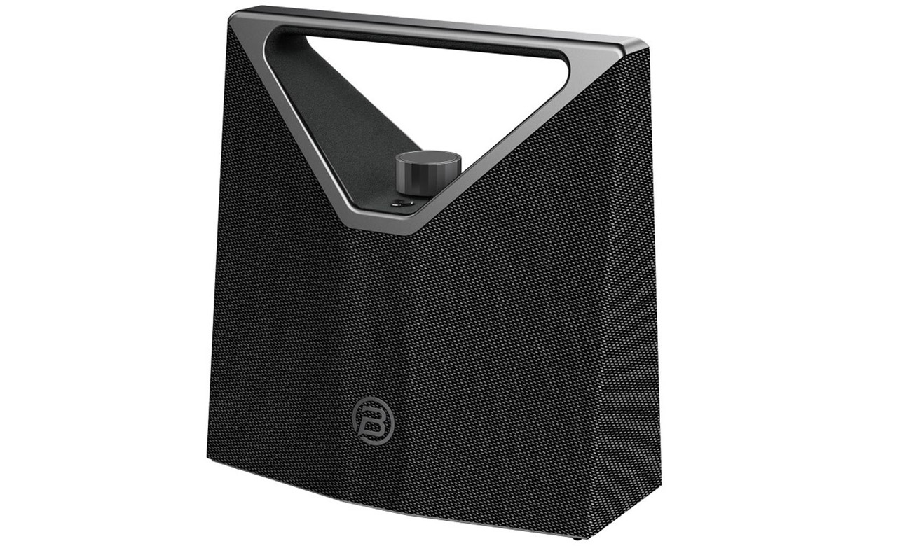 Tragbarer Lautsprecher Bugani Brief Plus Black Silver