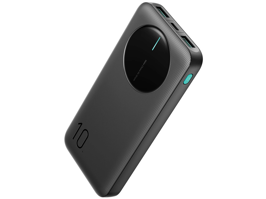 Powerbank Joyroom JR-PBF12 10000mAh 2,4A 2x USB-A 1x USB-C - schwarz