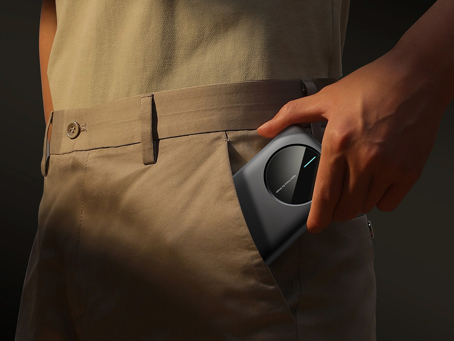 Powerbank Joyroom JR-PBF12 10000mAh 2,4A 2x USB-A 1x USB-C - schwarz