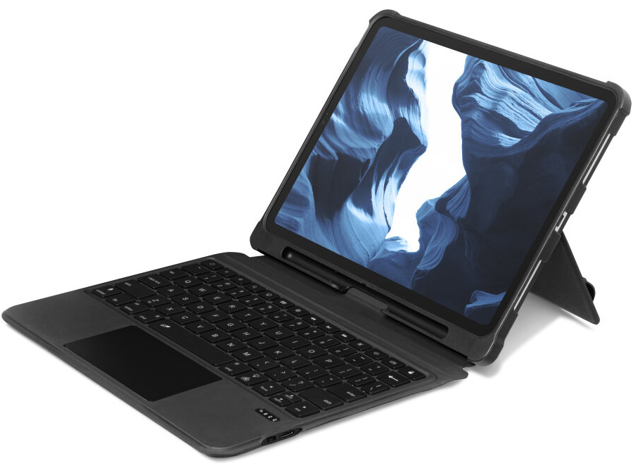 Etui für Tablet Laut Type Folio 2 mit Tastatur für iPad Pro 11 M4 2024 schwarz