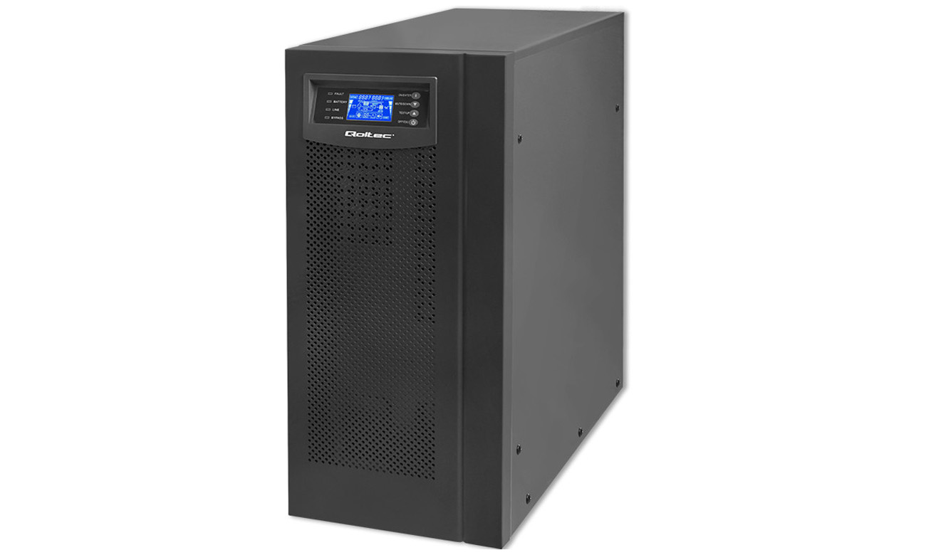 Notstromversorgung Qoltec Pure Sine Wave (6kVA/4.8kW, LCD, USB)