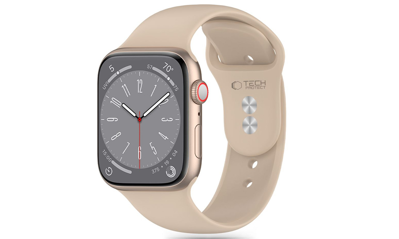 Tech-Protect pasek Silicone do Apple Watch 40/41/42 mm Walnut