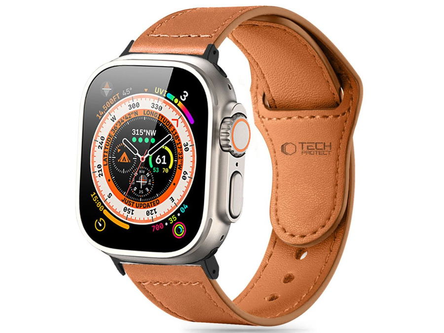 Tech-Protect pasek Naturalfit do Apple Watch 40/41/42 mm Brown