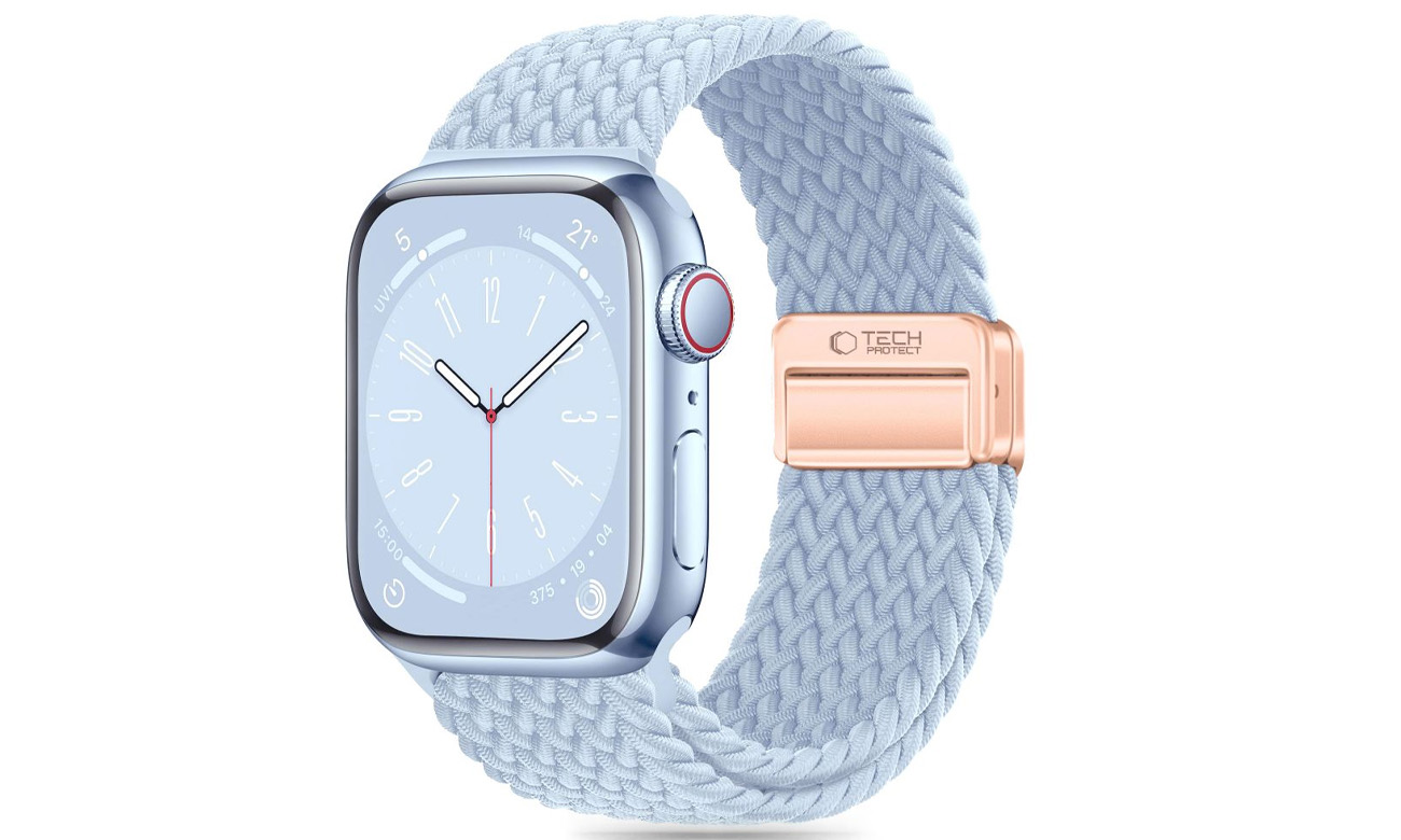 Tech-Protect pasek Nylonmag do Apple Watch 40/41/42 mm Baby Blue