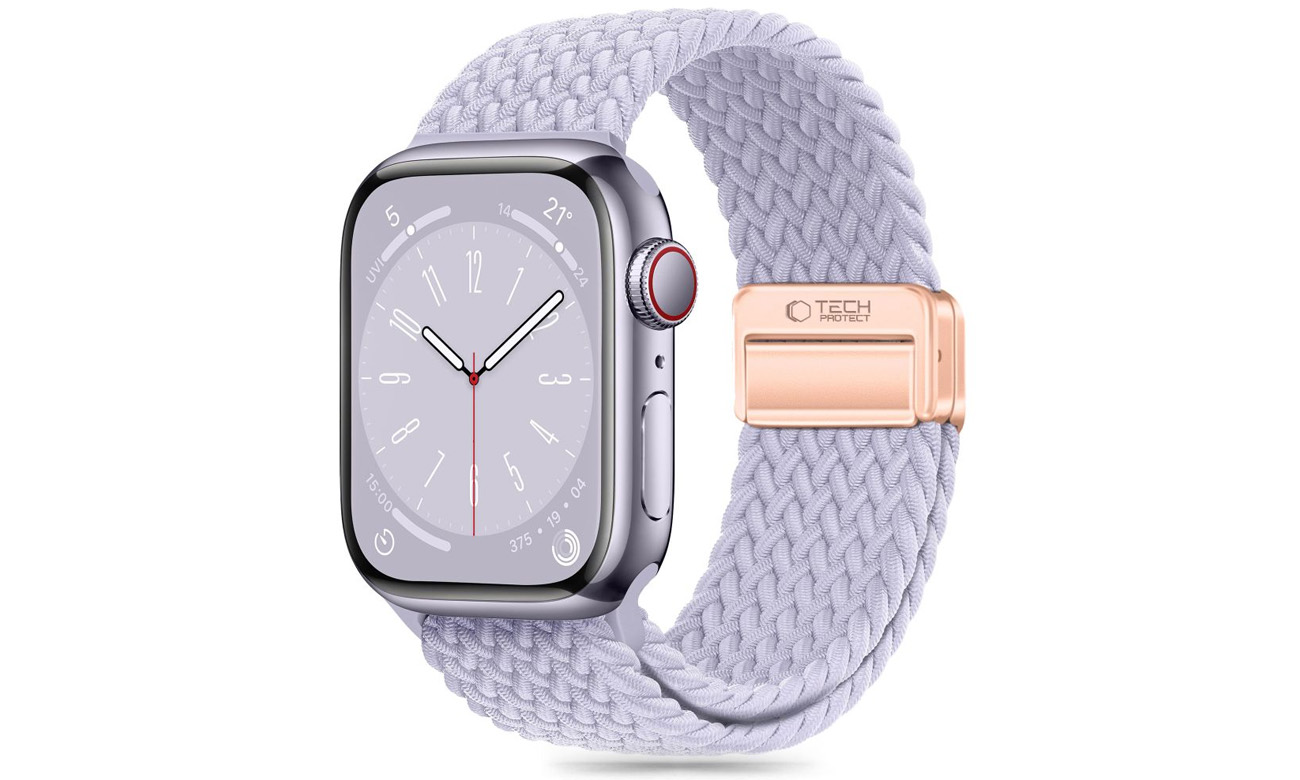 Tech-Protect Armband Nylonmag für Apple Watch 40/41/42 mm Periwinkle