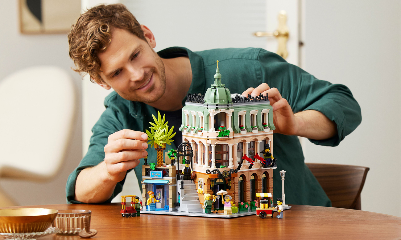 Hotel aus LEGO-Steinen