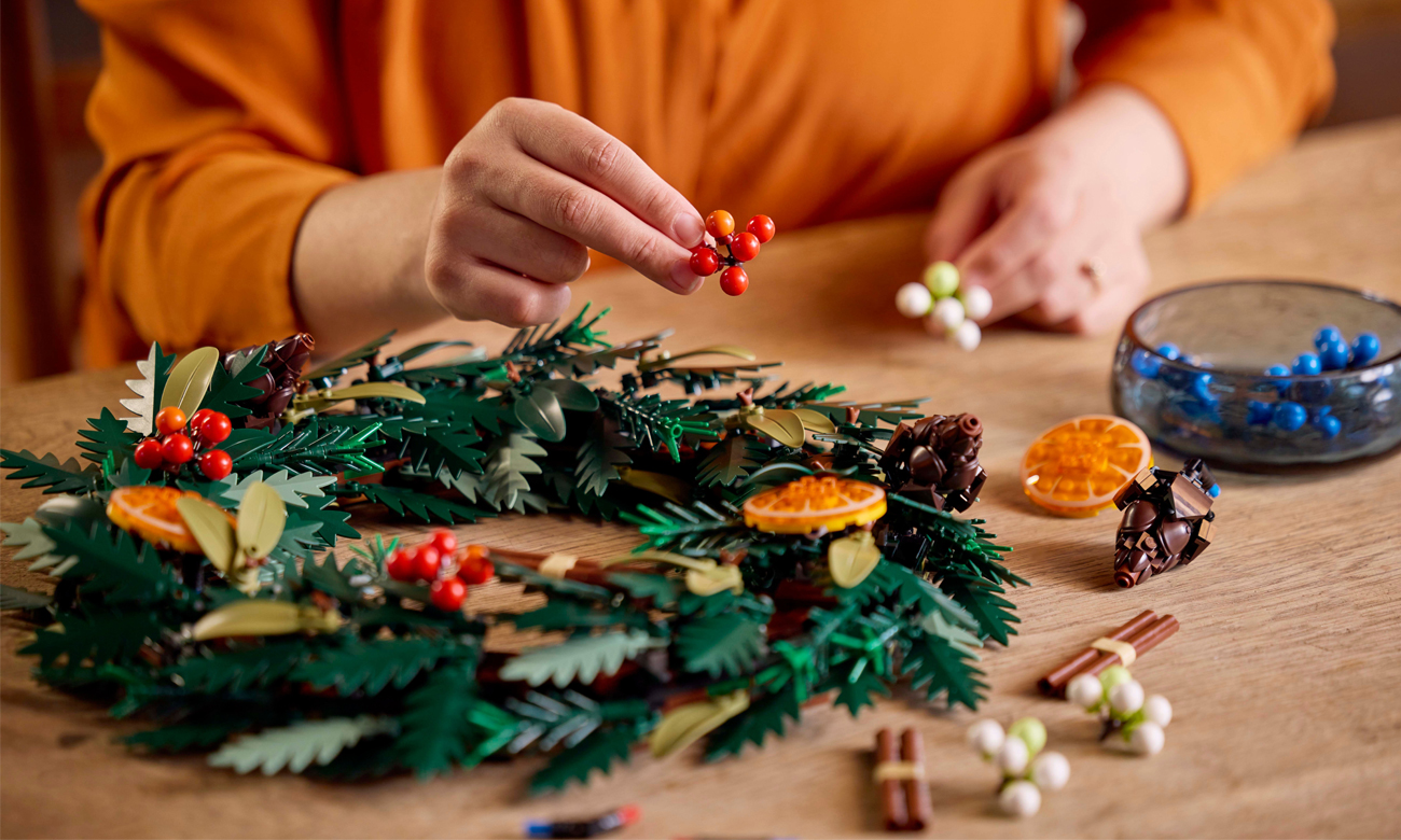 LEGO® Icons Weihnachtskranz 10340