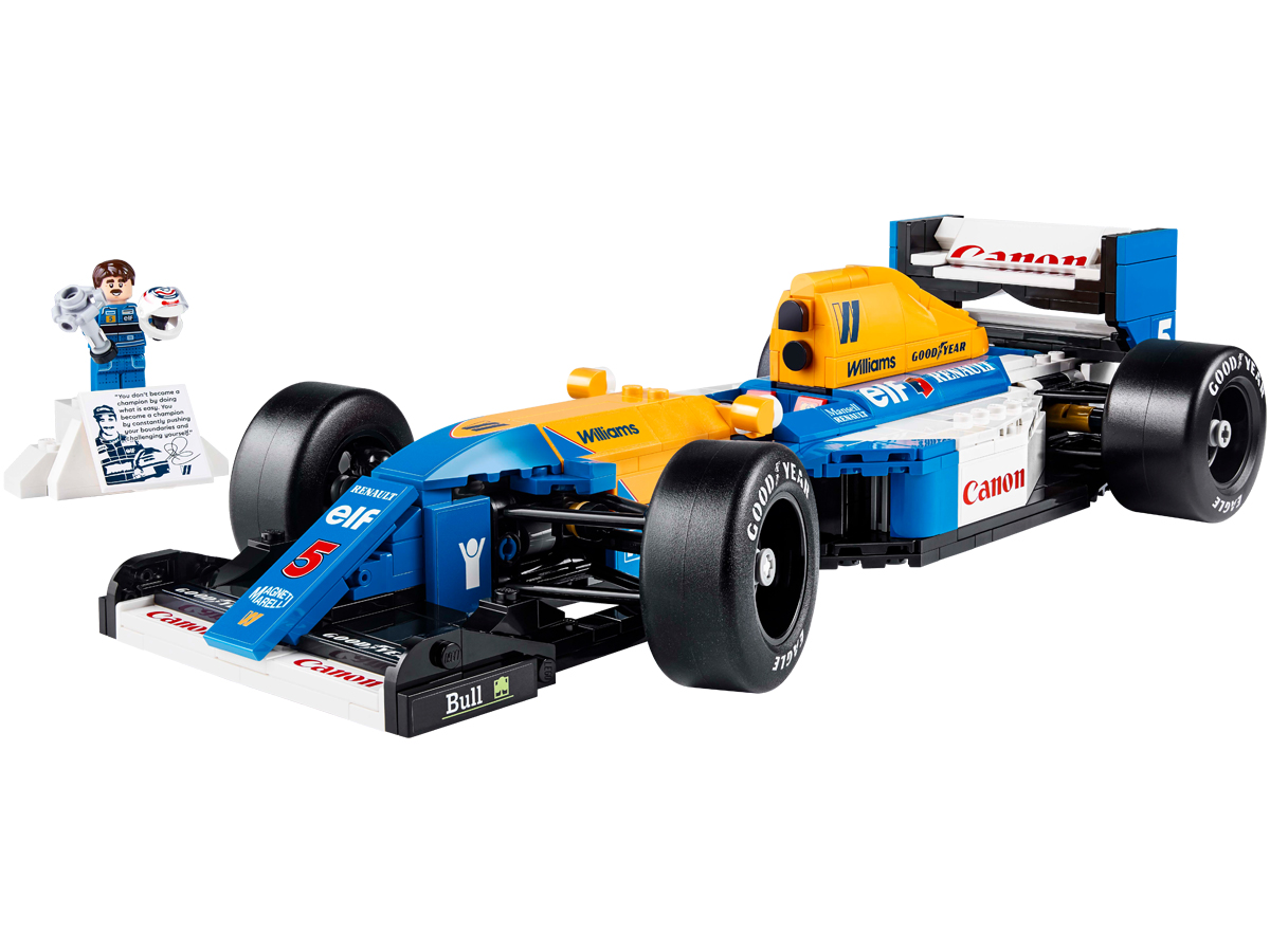 LEGO Icons 10353 Williams Racing FW14B und Nigel Mansell