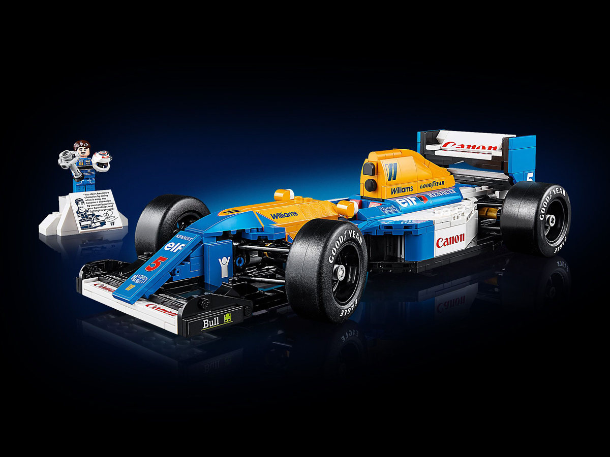 LEGO Icons 10353 Williams Racing FW14B und Nigel Mansell