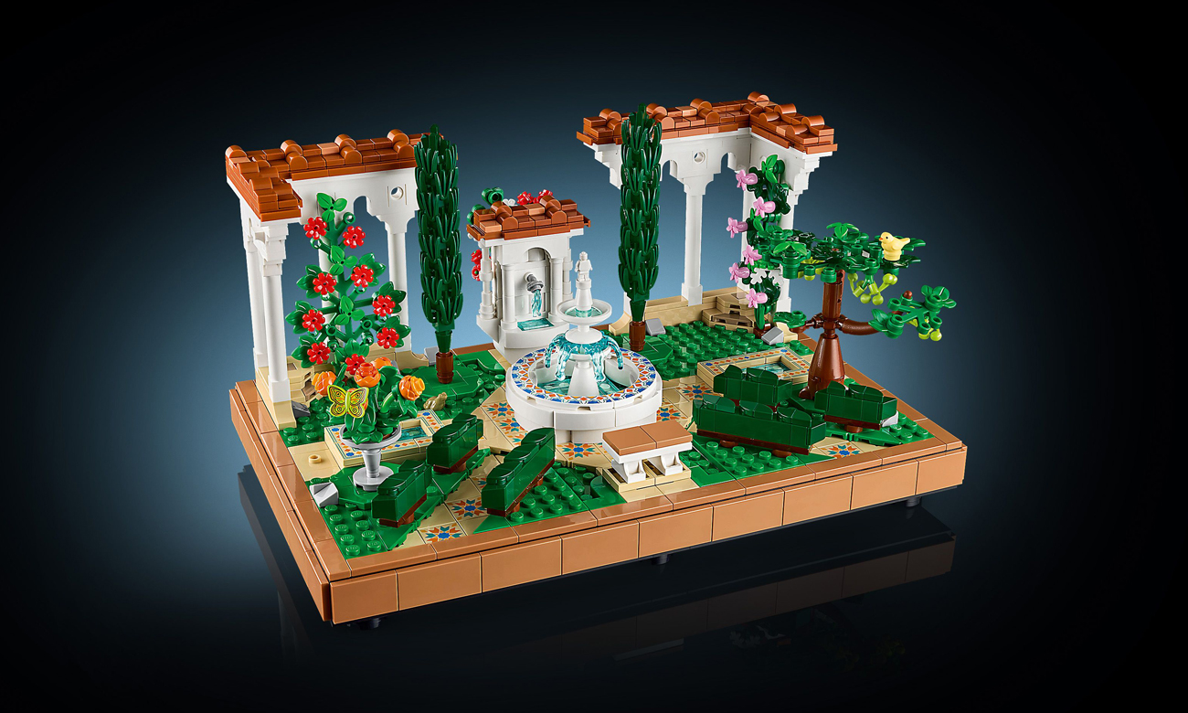 LEGO Icons 10359 Springbrunnengarten