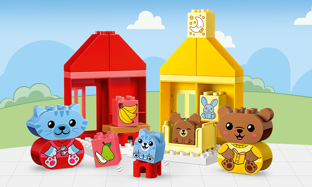 LEGO DUPLO Codzienne czynności — jedzenie i pora snu 10414
