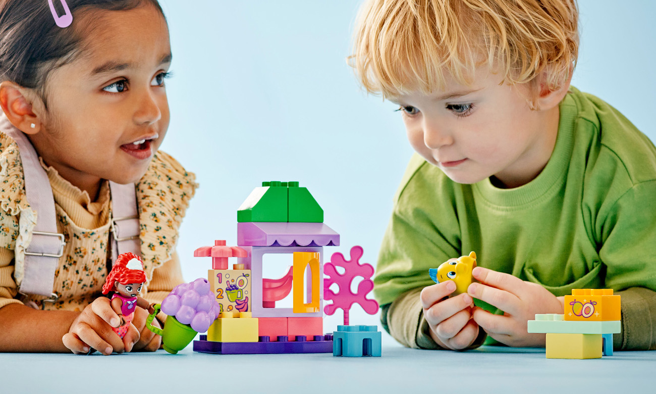 zestaw klocków lego arielka