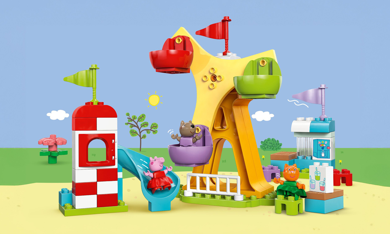 LEGO DUPLO 10453 Peppa Fröhlicher Jahrmarkt