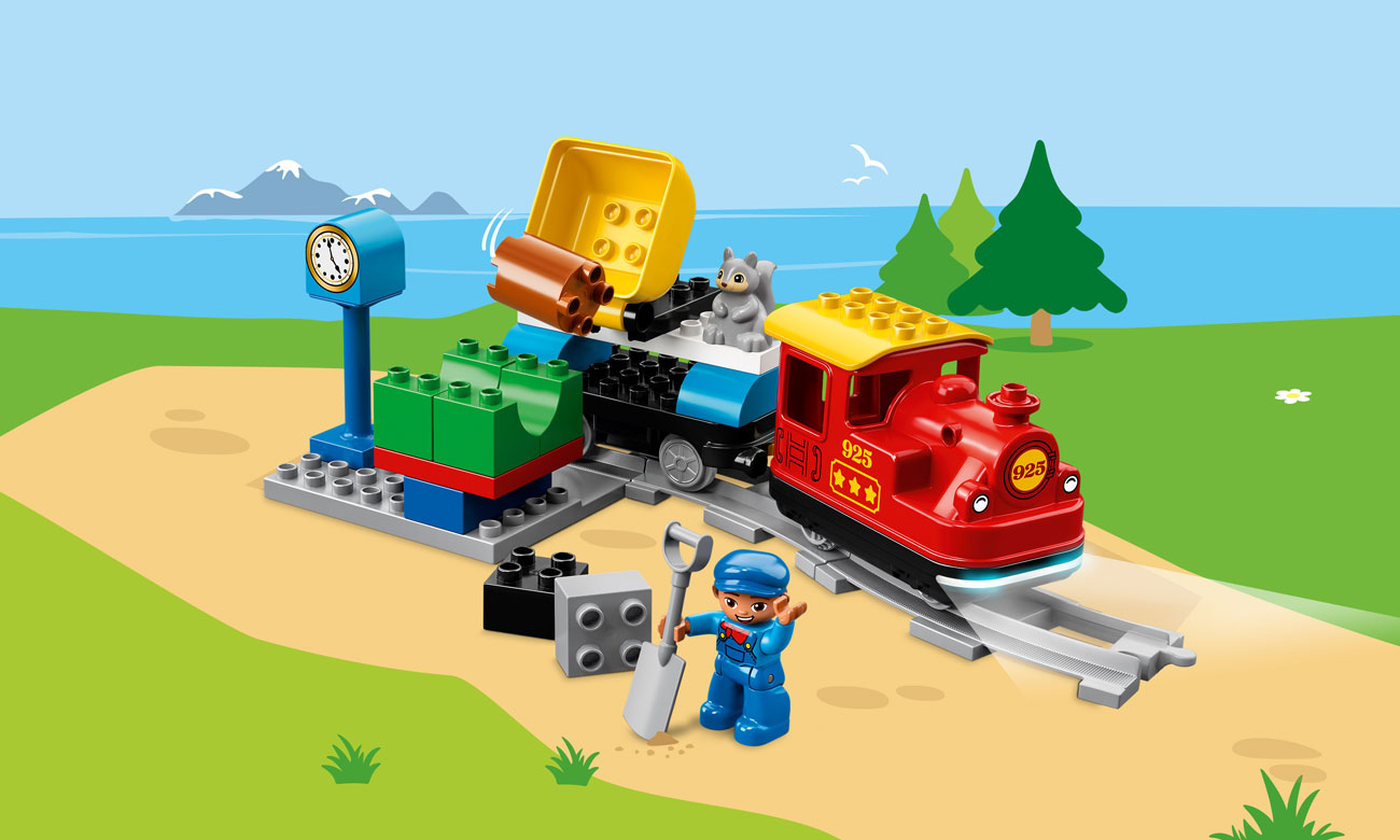 Lego duplo Pociąg parowy