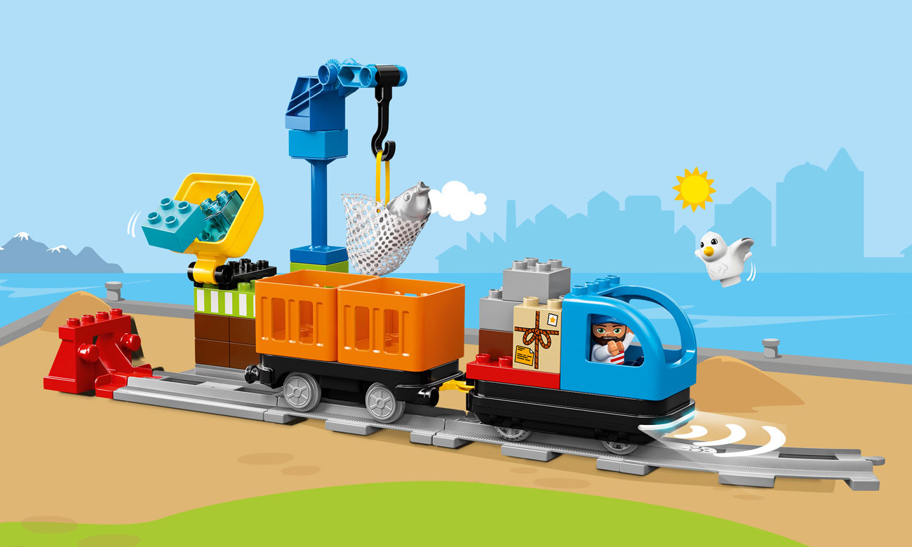 Lego duplo Pociąg towarowy