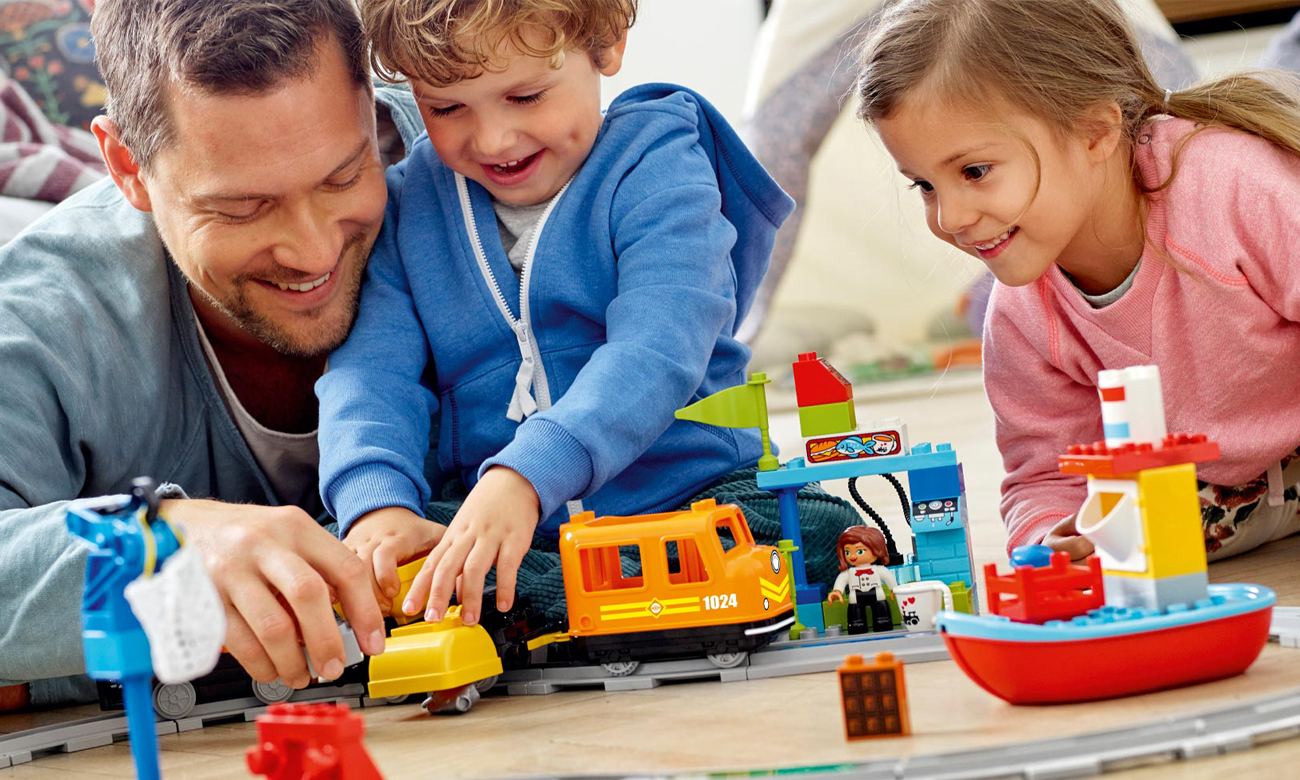 Lego duplo Pociąg towarowy