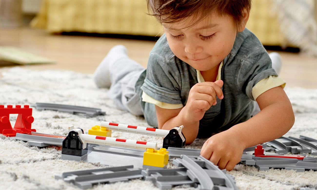 LEGO DUPLO 10882 Eisenbahn Schienen