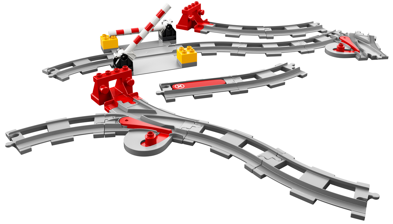 LEGO DUPLO 10882 Eisenbahn Schienen