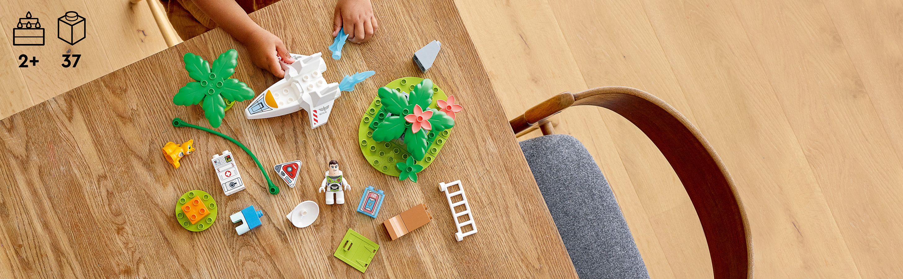 Förderndes Spiel für kleine Astronauten