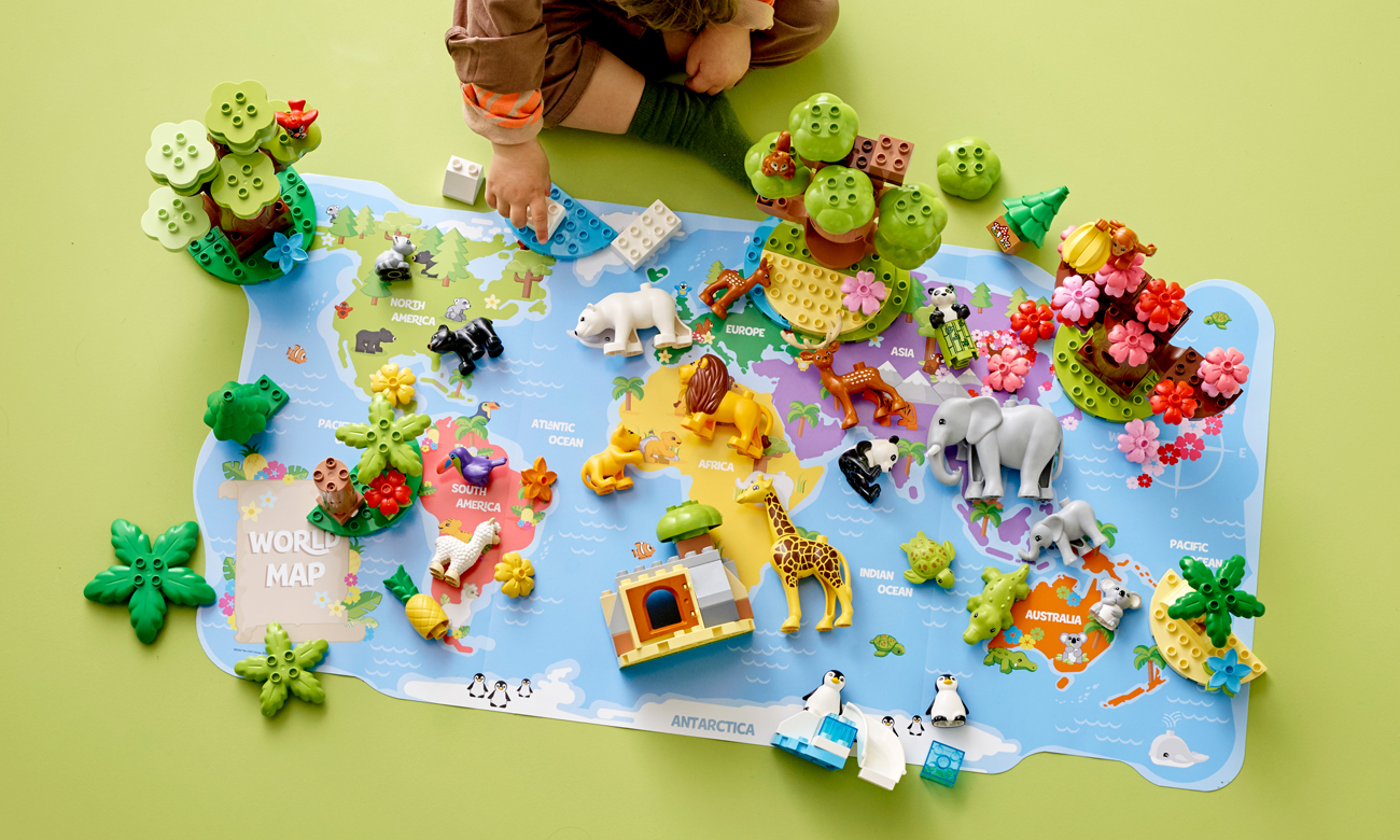 zestaw klocków lego duplo