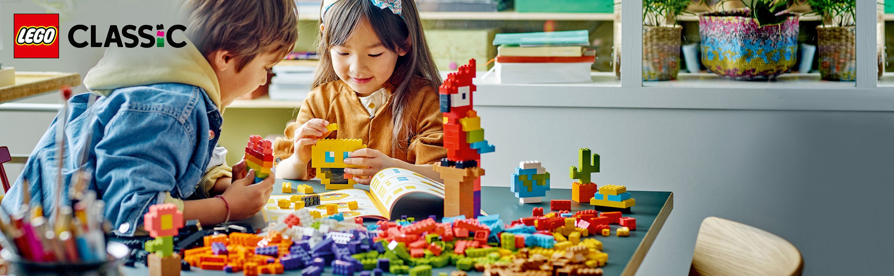 1000 kolorowych klocków LEGO®