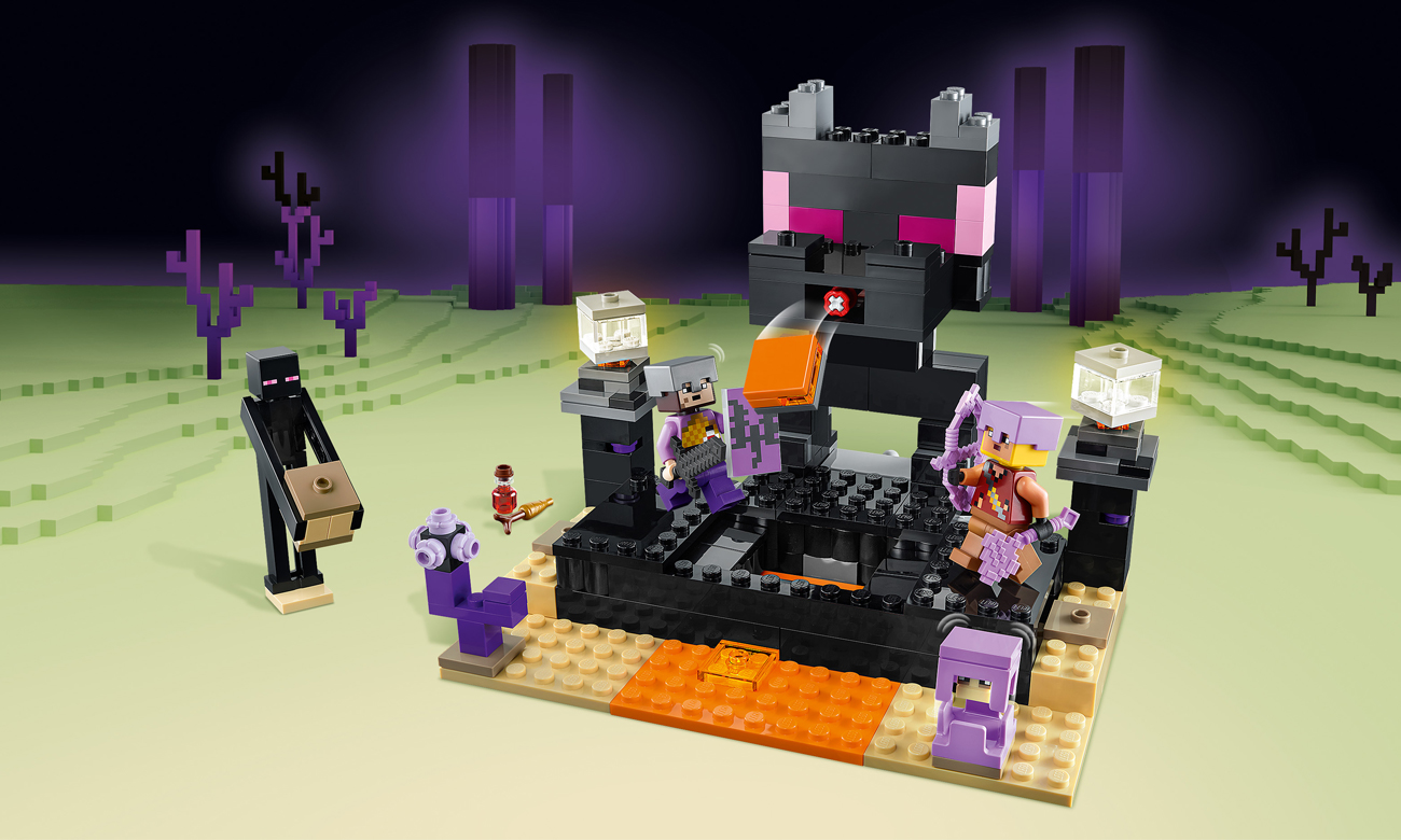 LEGO Minecraft End-Arena