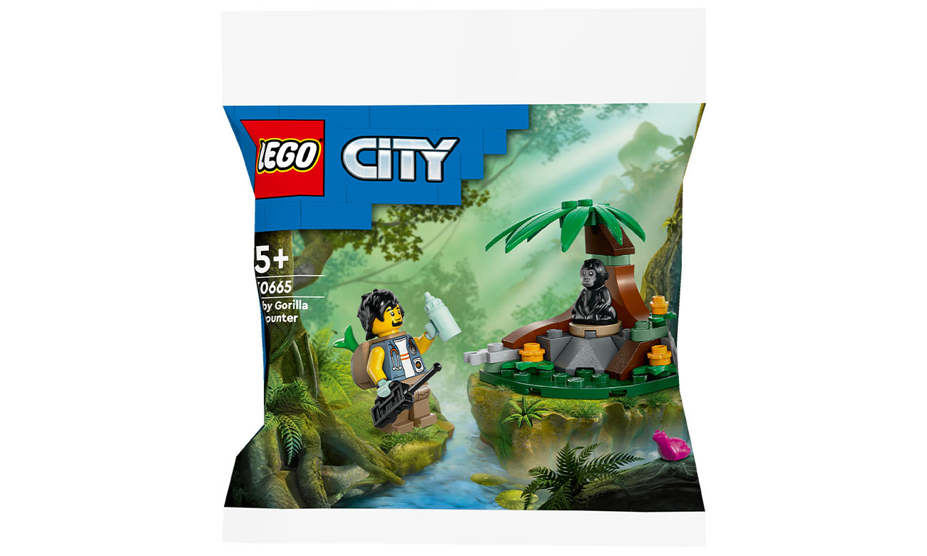 LEGO City 30665 Dschungelforscher mit Baby-Gorilla