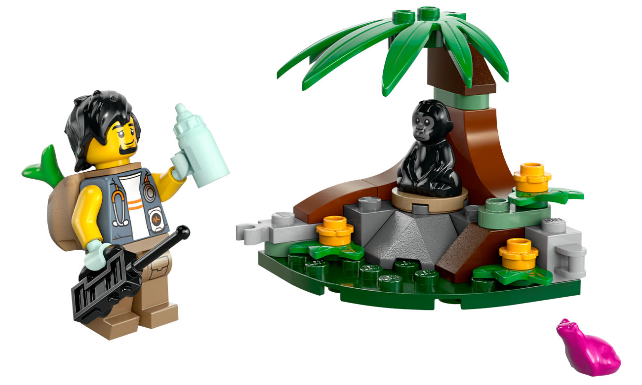 LEGO City 30665 Dschungelforscher mit Baby-Gorilla