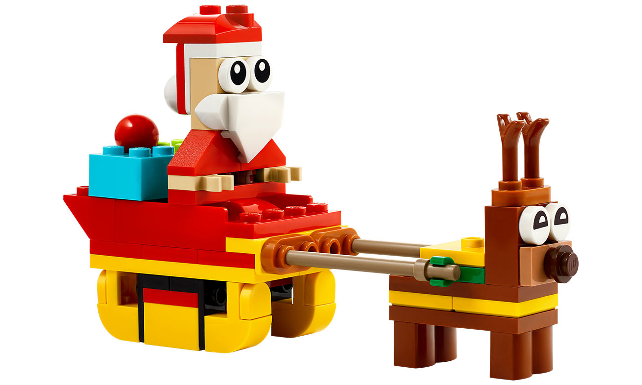 LEGO Creator 3 in 1 30670 Weihnachtsmann auf Schlittenfahrt